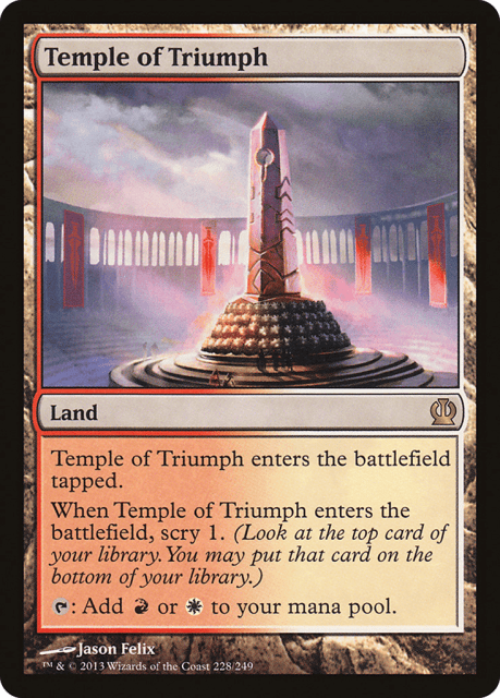 Temple of Triumph (228) — Theros