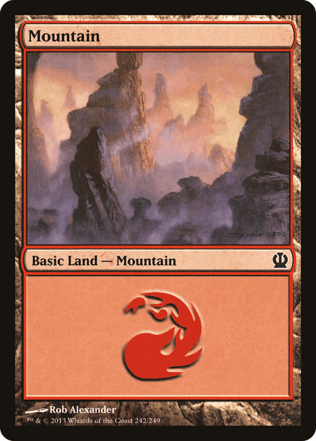 Mountain (242) — Theros