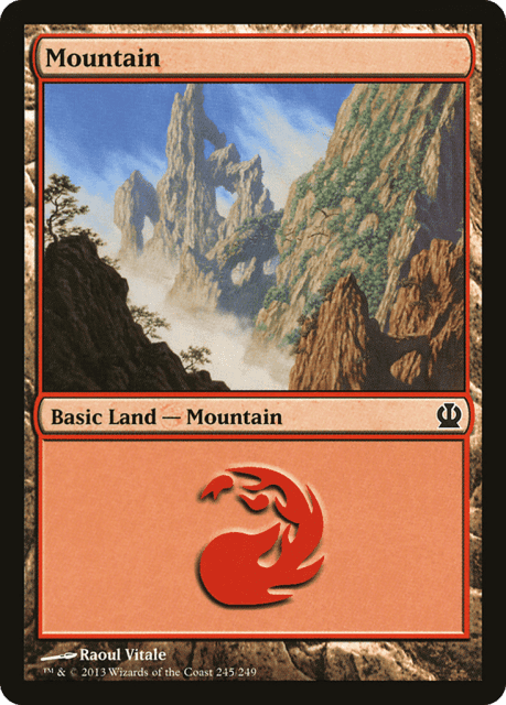 Mountain (245) — Theros
