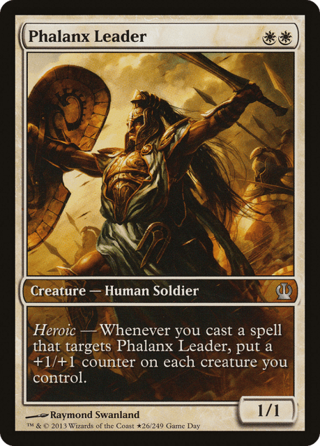 Phalanx Leader (26) — Theros Promos