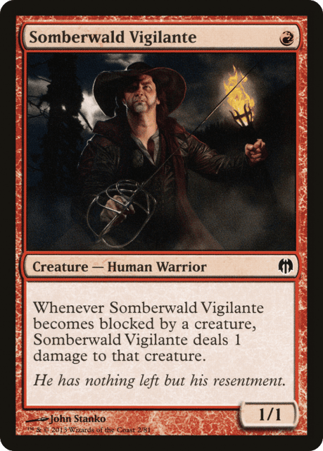 Somberwald Vigilante (2) — Duel Decks: Heroes vs. Monsters