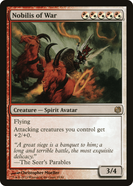 Nobilis of War (15) — Duel Decks: Heroes vs. Monsters