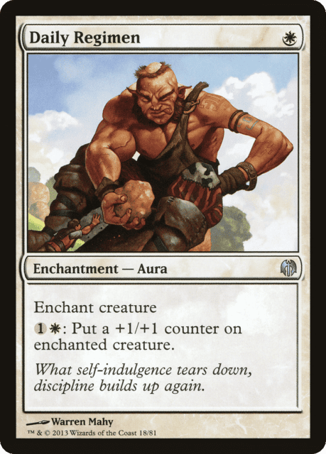 Daily Regimen (18) — Duel Decks: Heroes vs. Monsters