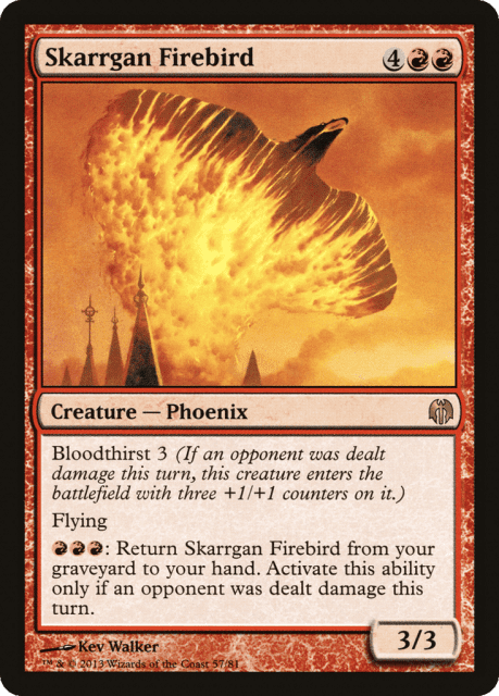 Skarrgan Firebird (57) — Duel Decks: Heroes vs. Monsters
