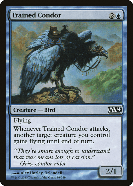 Trained Condor (76) — Magic 2014