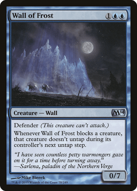 Wall of Frost (78) — Magic 2014