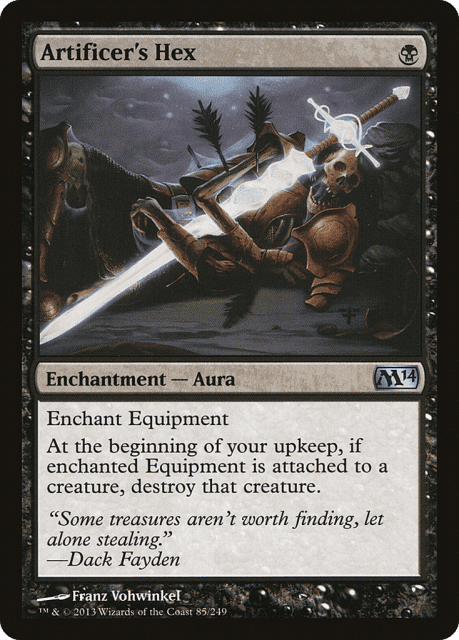Artificer's Hex (85) — Magic 2014
