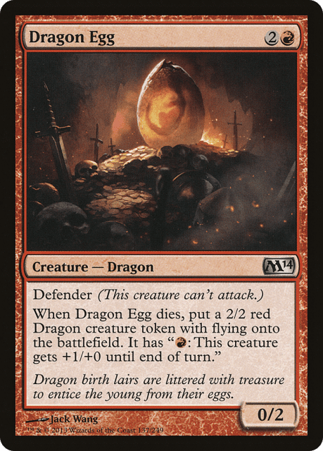 Dragon Egg (137) — Magic 2014