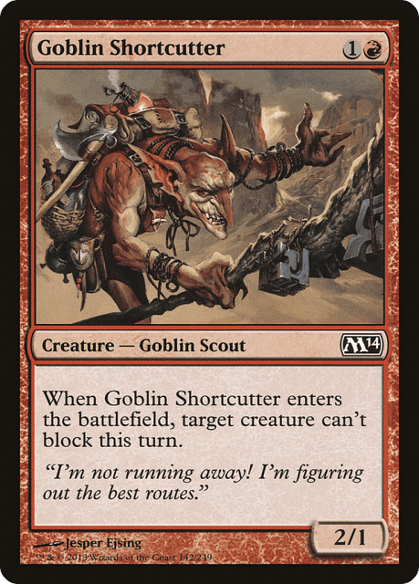 Goblin Shortcutter (142) — Magic 2014