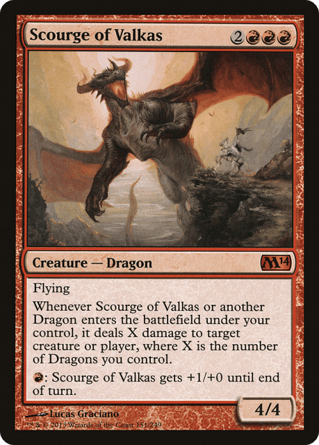 Scourge of Valkas (151) — Magic 2014