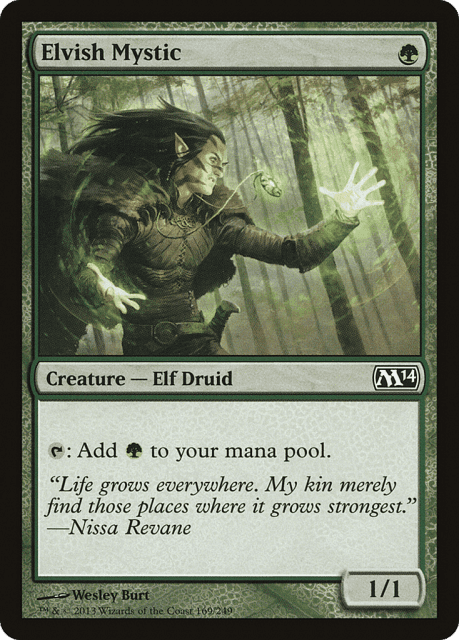 Elvish Mystic (169) — Magic 2014