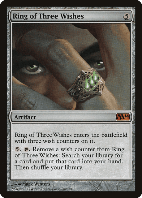 Ring of Three Wishes (216) — Magic 2014