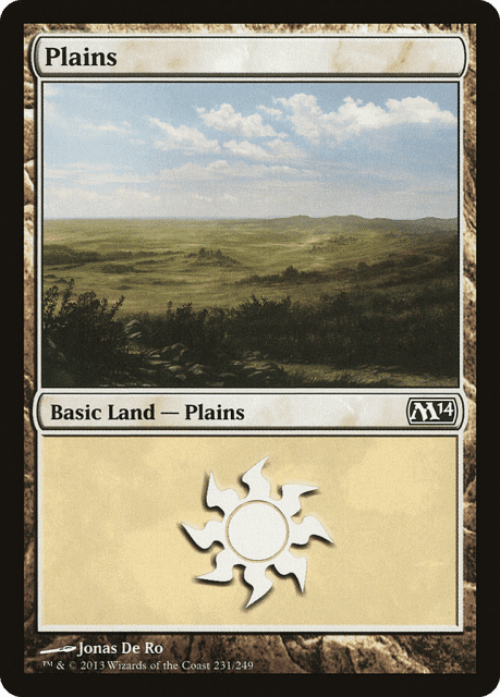 Plains (231) — Magic 2014