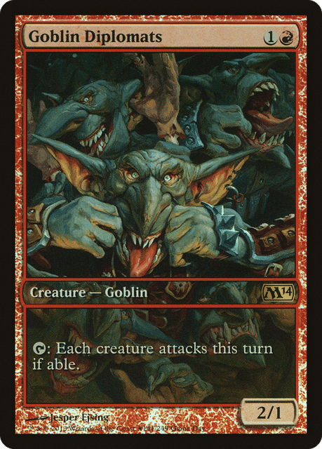 Goblin Diplomats (141★) — Magic 2014 Promos