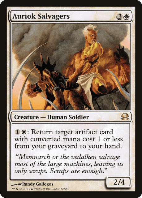 Auriok Salvagers (5) — Modern Masters