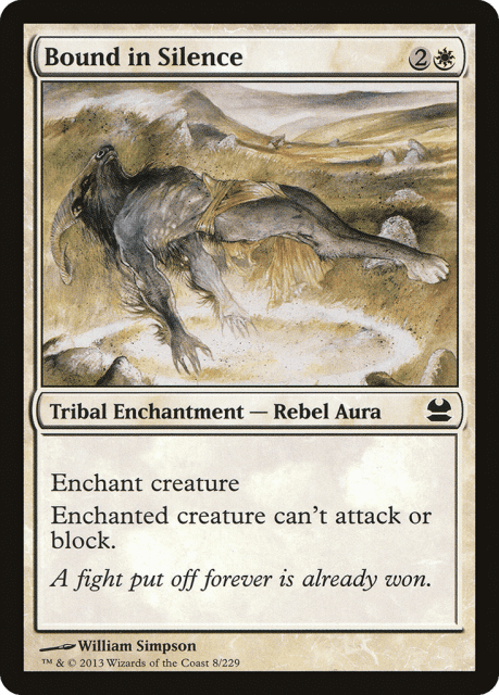 Bound in Silence (8) — Modern Masters
