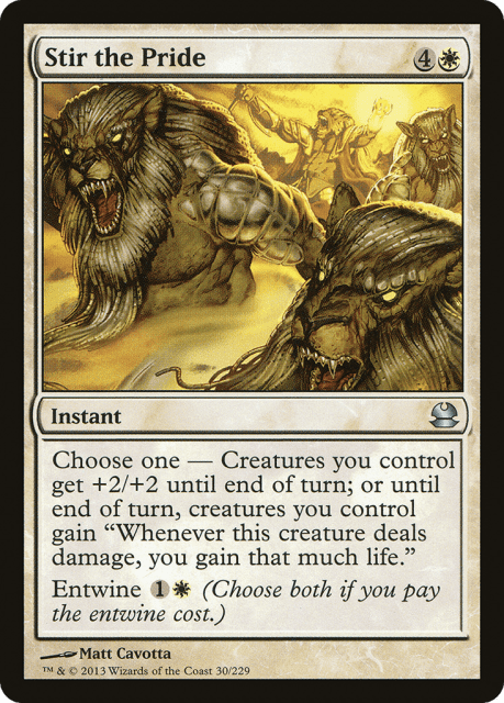 Stir the Pride (30) — Modern Masters