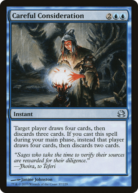 Careful Consideration (37) — Modern Masters