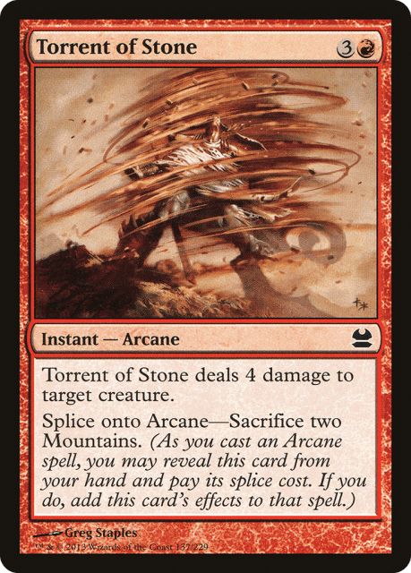 Torrent of Stone (137) — Modern Masters