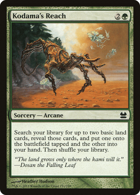 Kodama's Reach (151) — Modern Masters
