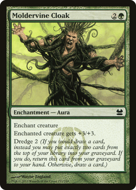 Moldervine Cloak (155) — Modern Masters