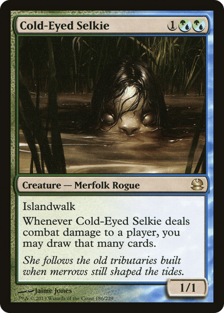 Cold-Eyed Selkie (186) — Modern Masters