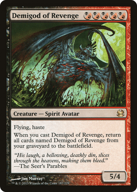 Demigod of Revenge (187) — Modern Masters