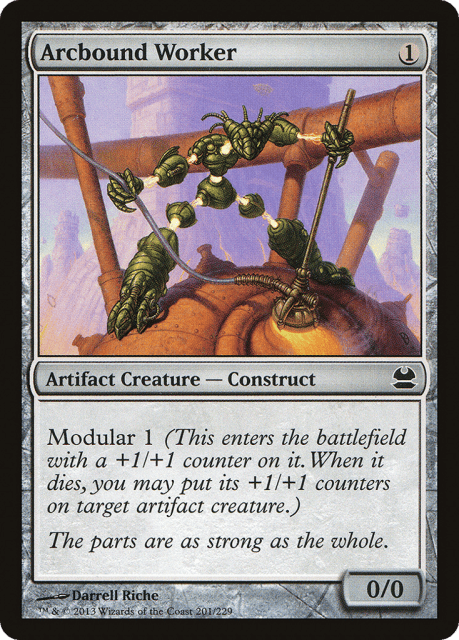 Arcbound Worker (201) — Modern Masters