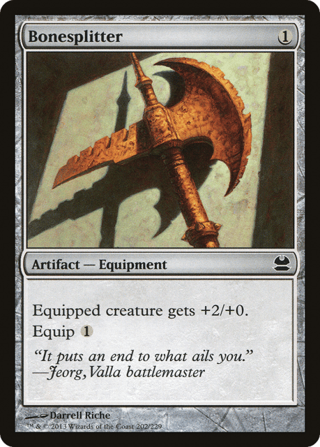 Bonesplitter (202) — Modern Masters