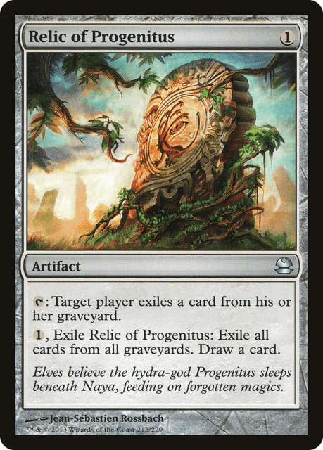 Relic of Progenitus (213) — Modern Masters