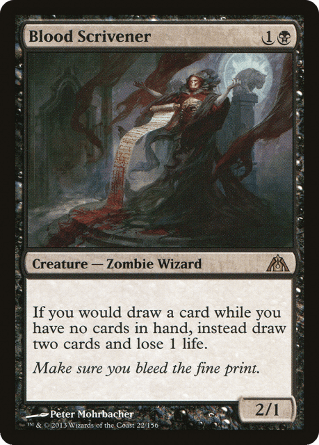 Blood Scrivener (22) — Dragon's Maze