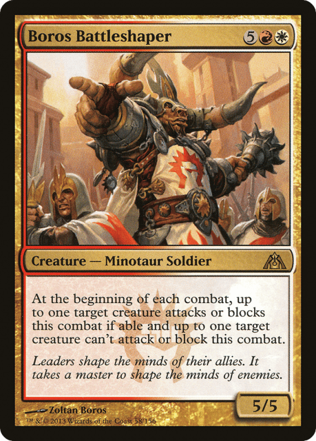 Boros Battleshaper (58) — Dragon's Maze