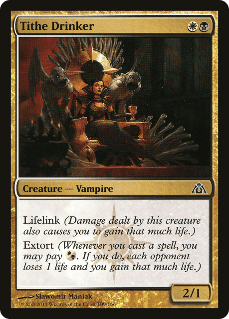 Tithe Drinker (109) — Dragon's Maze