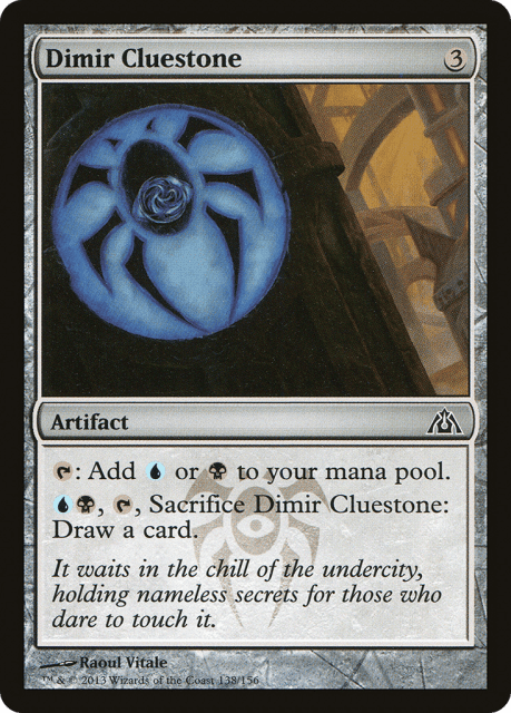 Dimir Cluestone (138) — Dragon's Maze