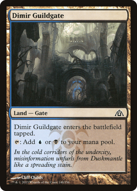 Dimir Guildgate (148) — Dragon's Maze