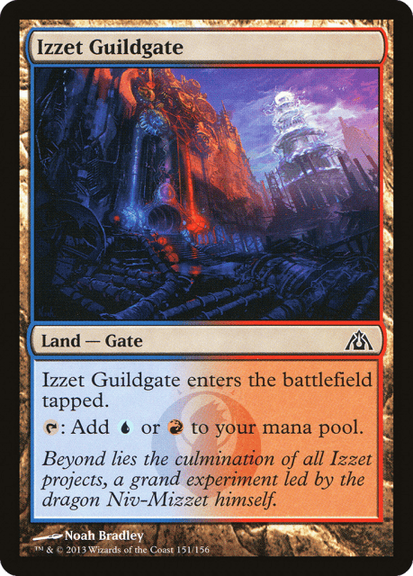 Izzet Guildgate (151) — Dragon's Maze