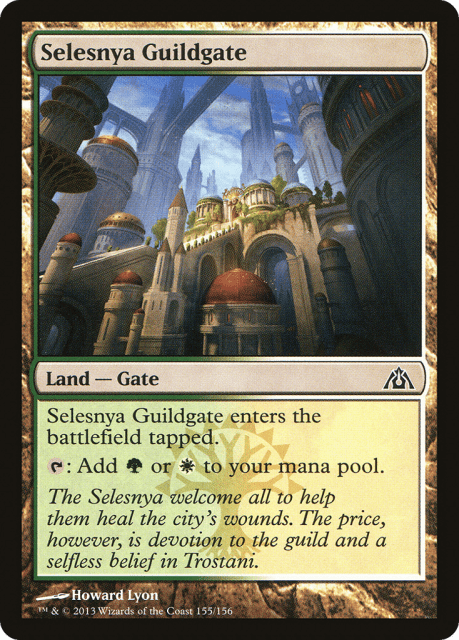 Selesnya Guildgate (155) — Dragon's Maze