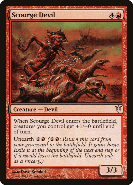 Scourge Devil (55) — Duel Decks: Sorin vs. Tibalt