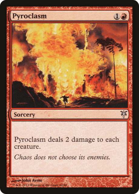 Pyroclasm (62) — Duel Decks: Sorin vs. Tibalt