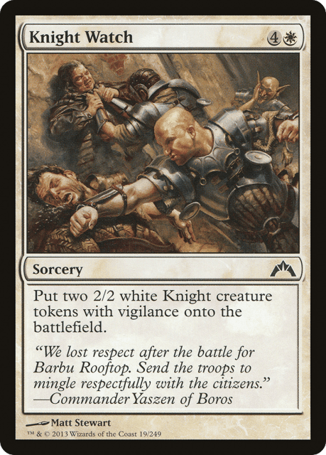 Knight Watch (19) — Gatecrash