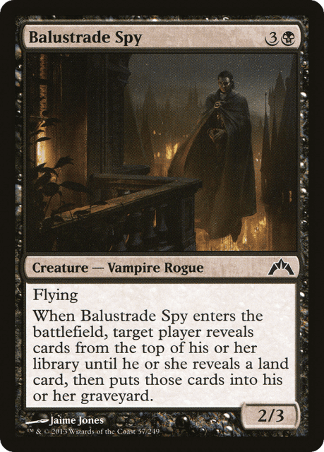 Balustrade Spy (57) — Gatecrash