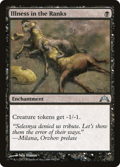 Illness in the Ranks (69) — Gatecrash