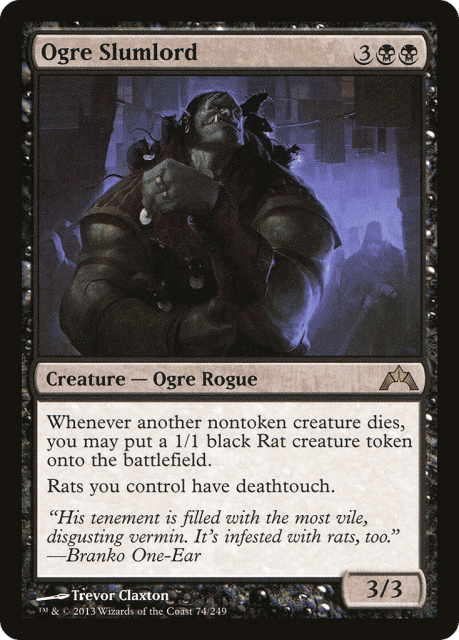 Ogre Slumlord (74) — Gatecrash