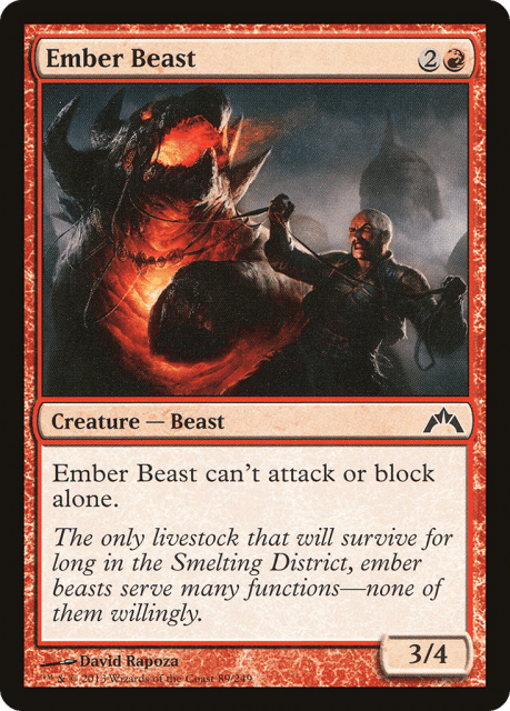 Ember Beast (89) — Gatecrash