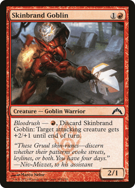 Skinbrand Goblin (105) — Gatecrash