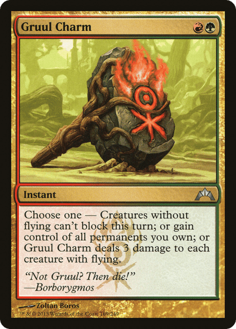 Gruul Charm (169) — Gatecrash