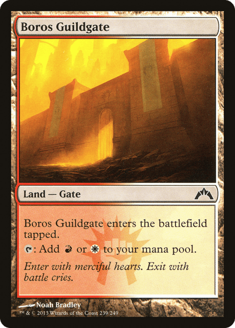 Boros Guildgate (239) — Gatecrash
