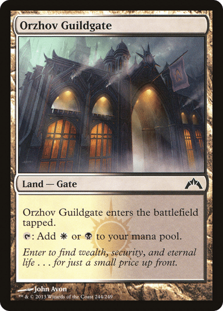Orzhov Guildgate (244) — Gatecrash