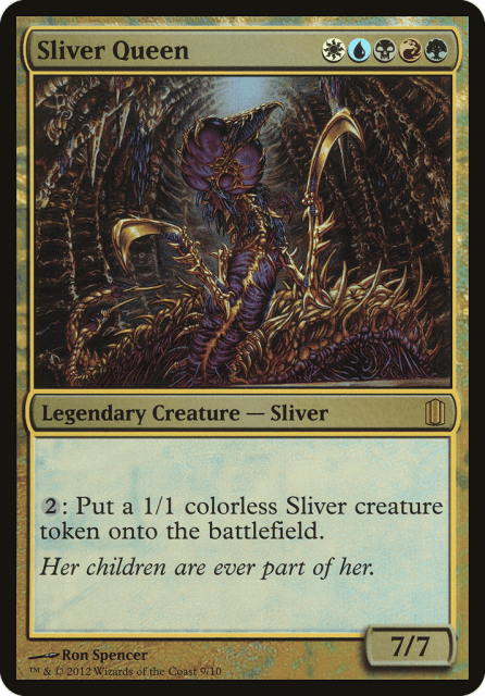 Sliver Queen (9) — Commander's Arsenal Oversized