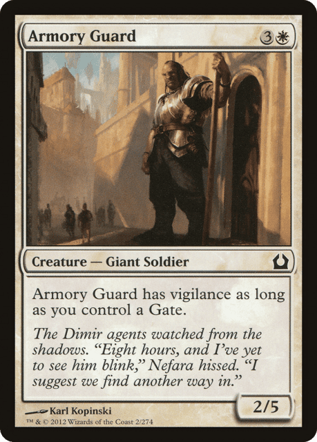 Armory Guard (2) — Return to Ravnica